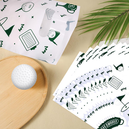 50pcs Golf Gift Bags, Golf Themed Party Decorations Candy Goodie Bags for Men Women Birthday Sports Events Party Favor Supplies