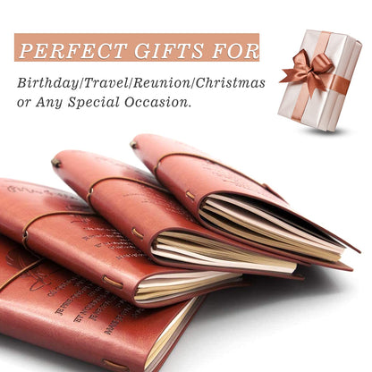 PRSTENLY Gifts for Son Leather Journal, to My Son Gifts 140 Page Refillable Journal Notebook, Birthday Christmas Gift for Sons from Mom Dad