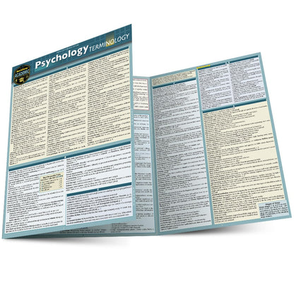 Psychology Terminology: a QuickStudy Laminated Reference Guide (Quickstudy Reference Guide)