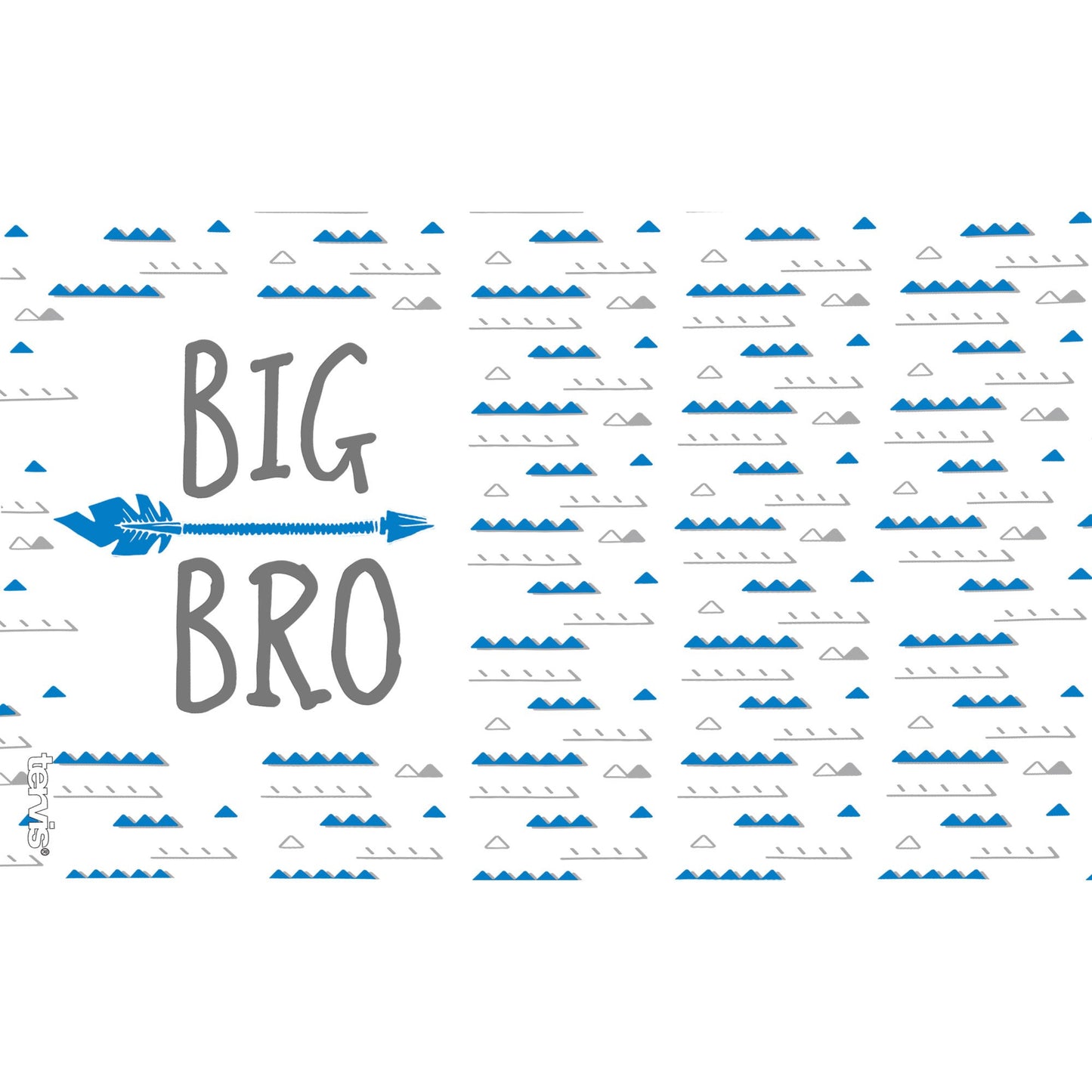 Tervis Big Bro Made in USA Double Walled Insulated Tumbler Travel Cup Keeps Drinks Cold & Hot, 10oz Wavy, Big Bro