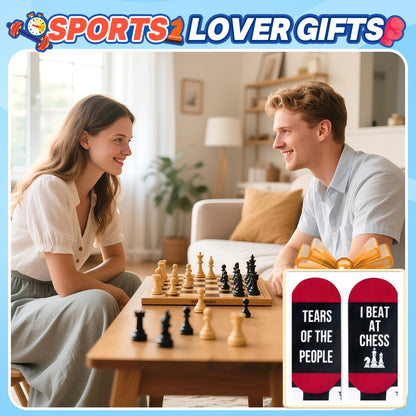 Zmart Funny Gifts for Men Women - Art Gym Lifting Weed Yoga Running Wrestling Chess Socks