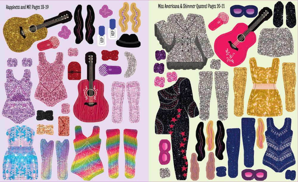 My Sticker Dress-Up®: Swifties: Fun and Creative Activity Book for Swifties of all ages with 500+ Reusable Stickers!