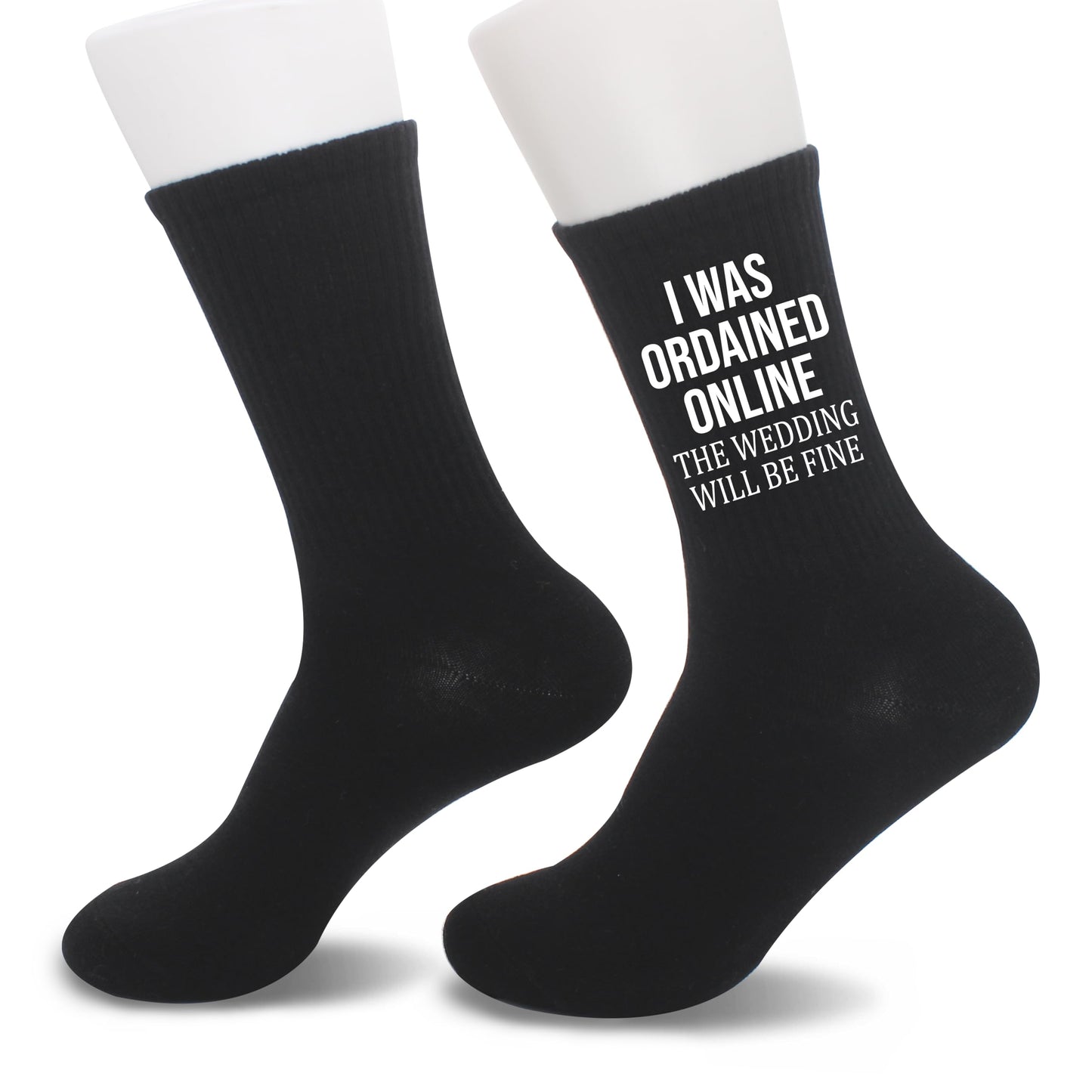 Wedding Funny Gifts for Wedding Officiants, Novelty Wedding Socks for Men & Women.