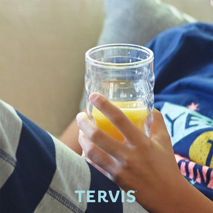 Tervis Big Bro Made in USA Double Walled Insulated Tumbler Travel Cup Keeps Drinks Cold & Hot, 10oz Wavy, Big Bro