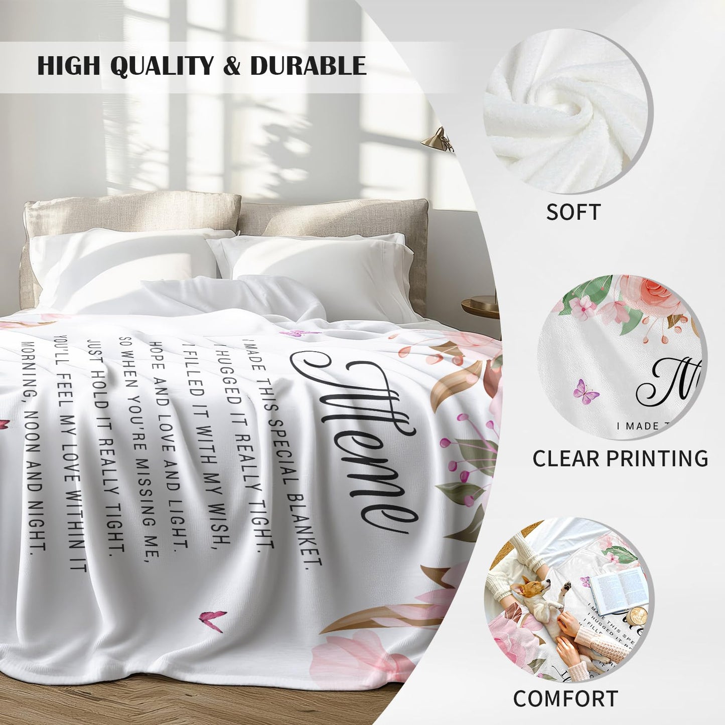 Mothers Day Meme Gifts, Meme Birthday Gift for Grandma, Grandma Birthday Present, Grandmother Present from Grandkids, Grandmother Throw Blanket 60" X 50"
