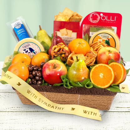 A Gift Inside Sympathy Sweet & Savory Farmstead Gift Basket
