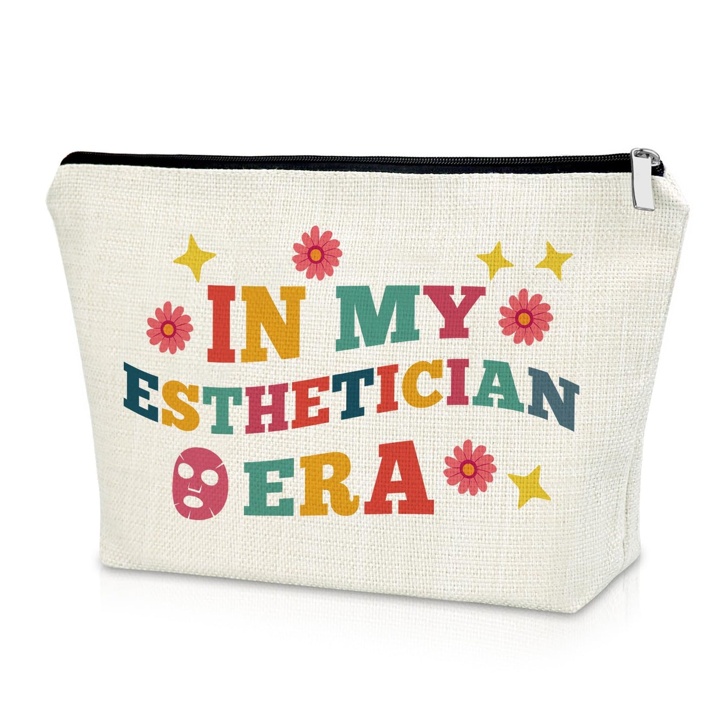 Sazuwu Esthetician Gifts for Women Makeup Bag Graduation Gifts for Her Makeup Artist Skin Therapist Cosmetic Bag Dermatologist Doctor Gifts Christmas Birthday Present for Beautician