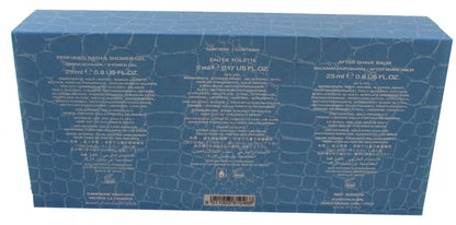 Versace Man Eau Fraiche By Gianni Versace For Men Edt .17 Oz Mini & After Shave Balm .8 Oz Mini & Shower Gel .8 Oz Mini