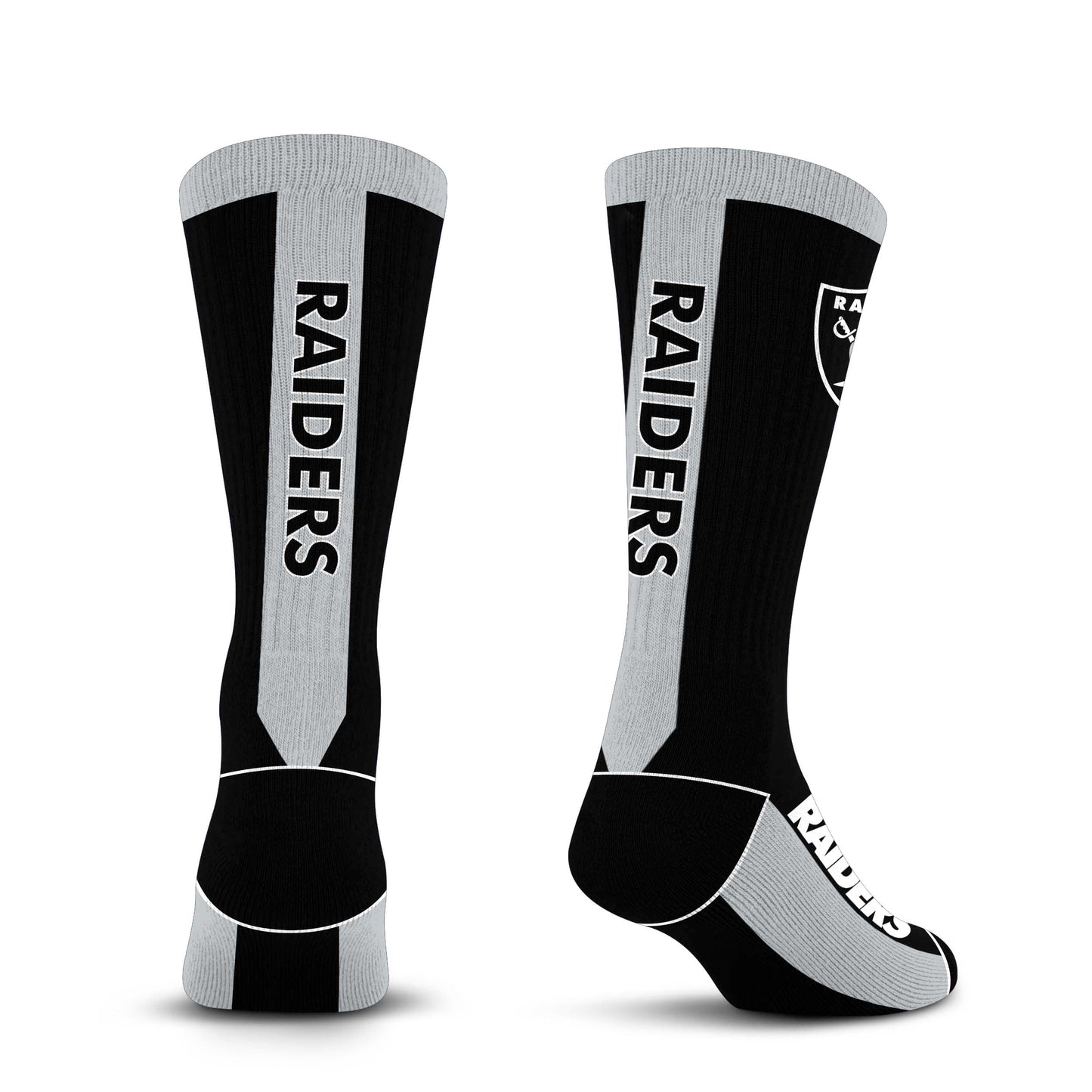For Bare Feet NFL Unisex Mvp Crew Sock Nfl Large