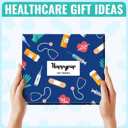 HAPPYPOP Nurse Gifts for Men Women - Nacho Average Doctor CNA EMT RN VET TECH Dentists Socks