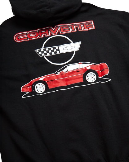 General Motors Chevrolet Corvette Mens Graphic Hoodies - Fleece Pullover Hooded Sweatshirt Cool Streetwear Hoodies (S-XL)