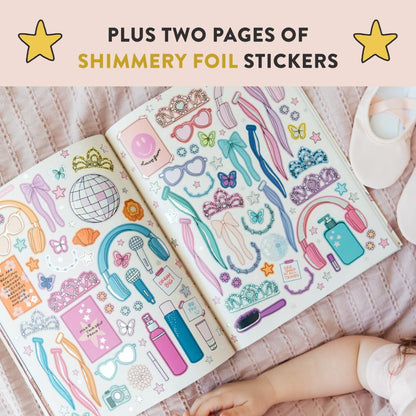 My Fancy Sticker Storybook: Dance Recital: 500+ Reusable Dress-up Sticker Book for Kids Ages 5-8 (Sticker Activity Book Series)