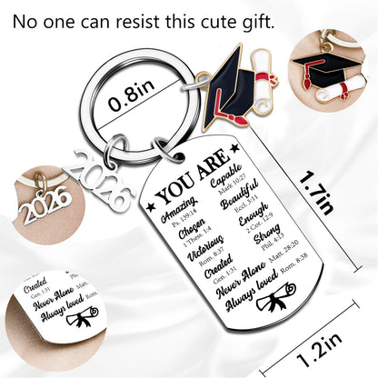 Ikacvb Graduation Gifts For Her Him Class Of 2026 Gifts High School Senior College Students Inspirational 2026 Graduation Gift Religious Christian Gift Ideas