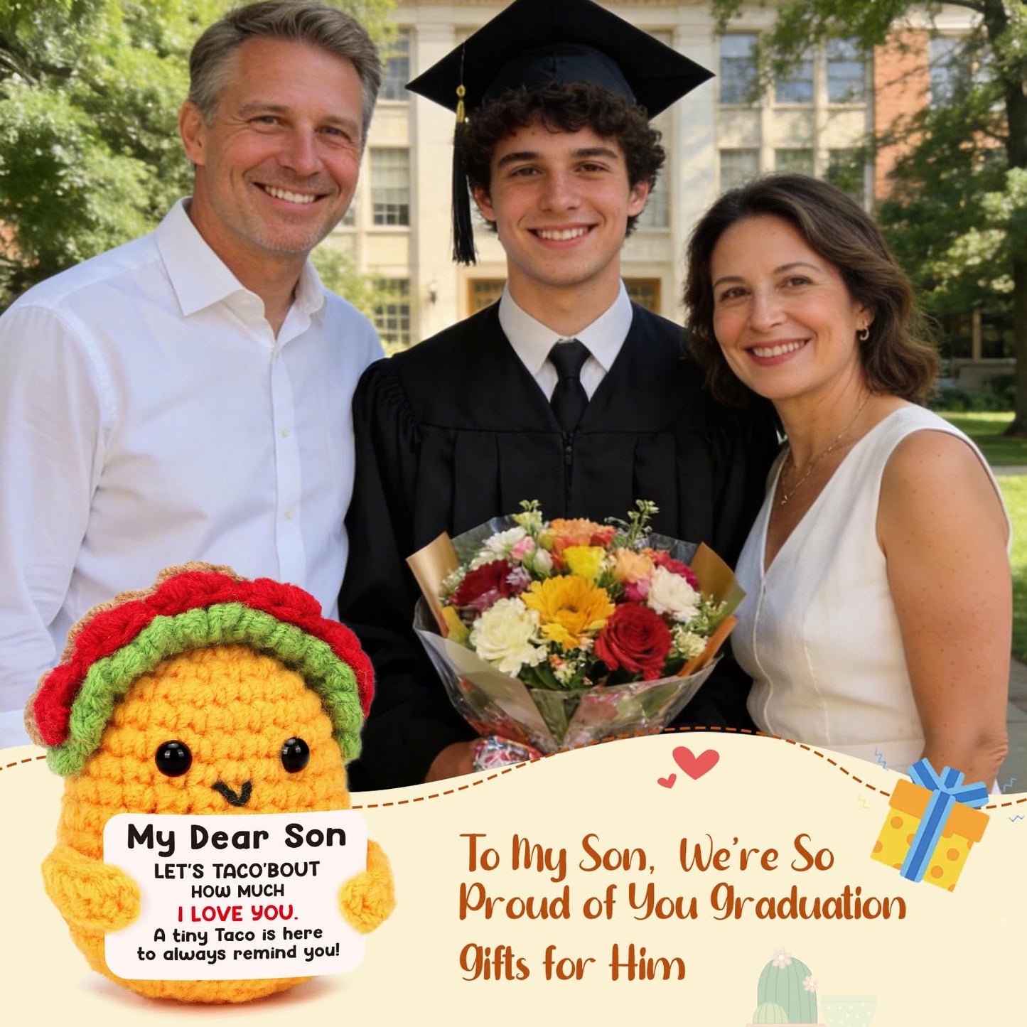 Son Gifts for Teen Boys Fathers Day Birthday Gifts for Son Year Old Bonus Step Son from Mom Dad Teenage Boys Graduation Gift for Him Men Fathers Day Card Easter Basket Stuffers for Teens To My Son