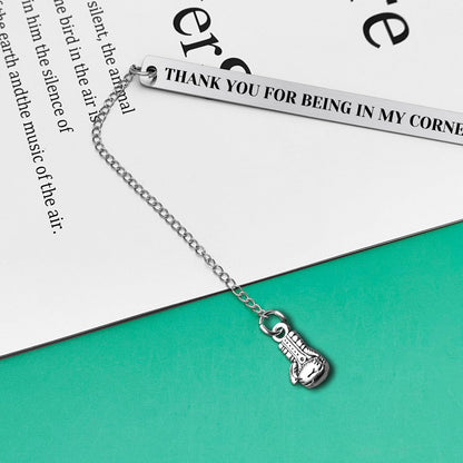 Boxing Gifts Fitness Bookmark Thank You Gift for Boxing Coach Leader Teacher Coworker Boxer Appreciation Present Bookmark Sports Lovers Future Boxer Thank You Present for Men Women