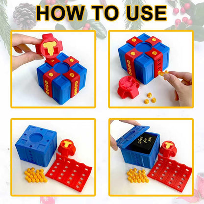 Shelprojsu Funny Valentines Day Gifts/Prank Box with Finger Gift Box/Surprise Box with Finger/Annoying 3D Printed Screw Gifts Boxes Ideal Gift for Lovers Birthday,Christmas,Halloween (Color/J)