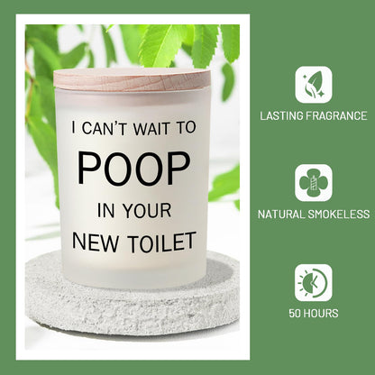 House Warming Gifts New Home, Funny Housewarming Gifts New Home House Apartment Essentials Bathroom Decor, Unique Candle Housewarming Gag Gift Ideas for Women, Men, Couples, Best Friend & Homeowners