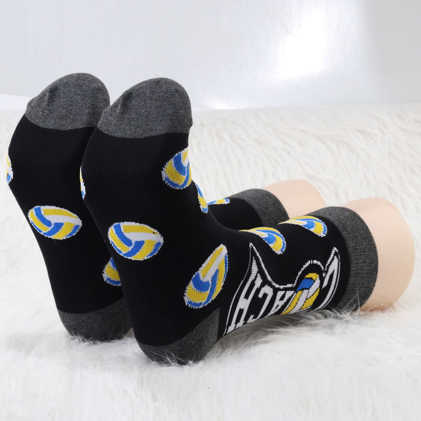 MBMSO Volleyball Coach Socks - 2 Pair Coach Appreciation Gifts