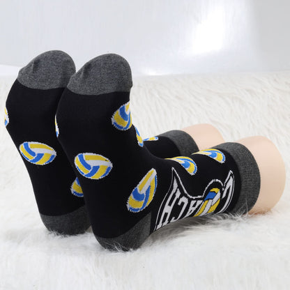 MBMSO Volleyball Coach Socks - 2 Pair Coach Appreciation Gifts