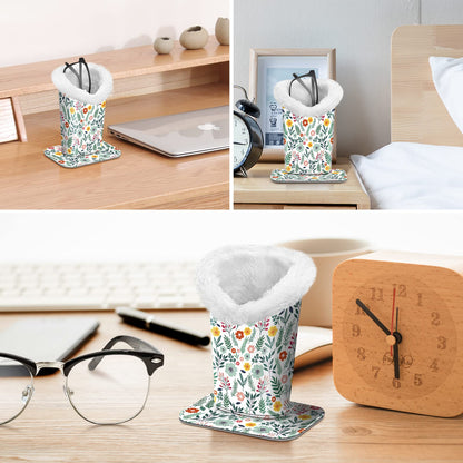 FINTIE Plush Lined Eyeglasses Holder, Glasses Stand Case, Anti-scratch Glasses Storage Organizer for Desk, Nightstand, Office