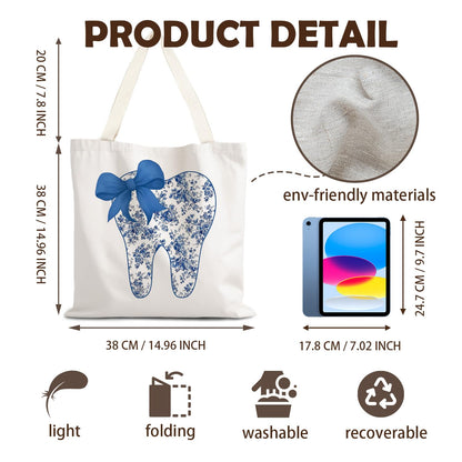 FBB Dentist Reusable Shopping Grocery Bags