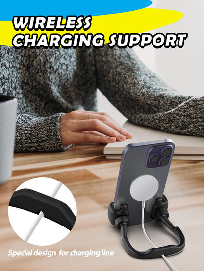 Gifts for Teens Boys Girls Adults Fathers Day: Thumbs Up Lazy Phone Stand Cell Phone Holder for Desk Kids Teenage Tween Men Women Stocking Stuffers Funny Cool Gadget Birthday Ideas Husband Dad Gifts