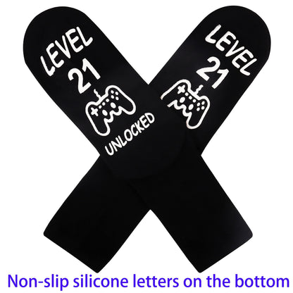 Jeasona Gaming Birthday Socks for Teen Boys Gifts for 13 14 15 16 17 18 Year Old Boy Teenage