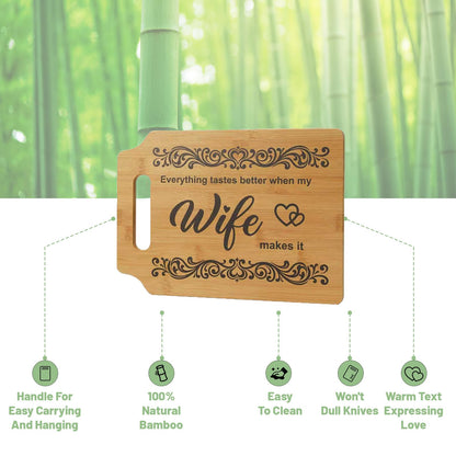 Wife Gifts – Kitchen Wall & Counter Decor, Unique Birthday, Valentine’s, Christmas Gift for Wife from Husband