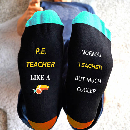 Gifts for Teacher - Christmas Appreciation Thank You Birthday Valentine Retirement End of Year Teacher Gifts,Socks