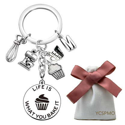 Baking Gifts for Lovers & Chefs - Cupcake Keychain & Graduation Kitchen Presents
