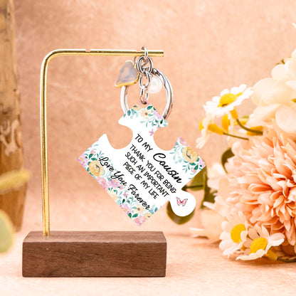 Cousin Gifts For Women Keychain Best Cousin Sister Ever Gifts For Cousins Female Thanksgiving Christmas Unique Cousins Birthday Gift For Women