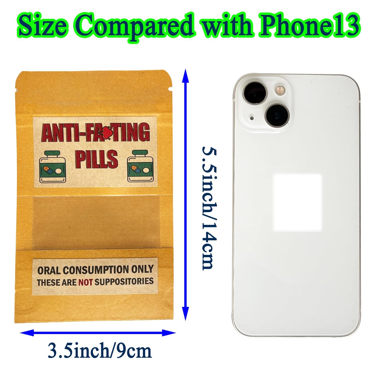 2 Pack Gag Gifts, Funny Gifts for Men, Anti-farting Prank Pill Box (EMPTY), Birthday Gifts for Men, 30th 40th Birthday Gifts for Him, JokeGifts for Boyfriend, Teen Boys, Grandson, Easter Basket Stuffers