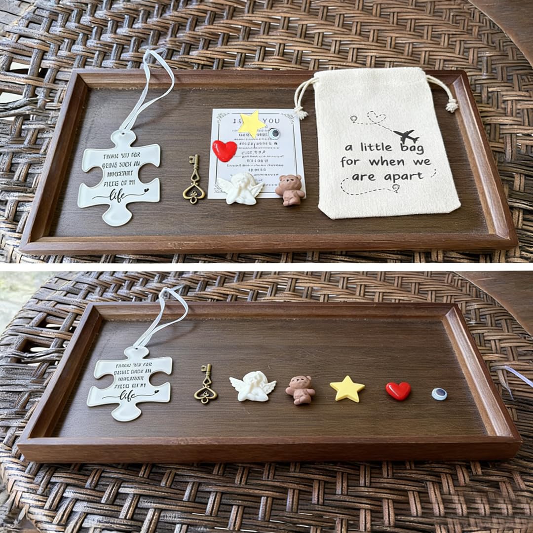 Zylaphia Long Distance Relationship Gifts Set for Boyfriend - Couple Separation Care Package Gift for Lovers and Friends, Him