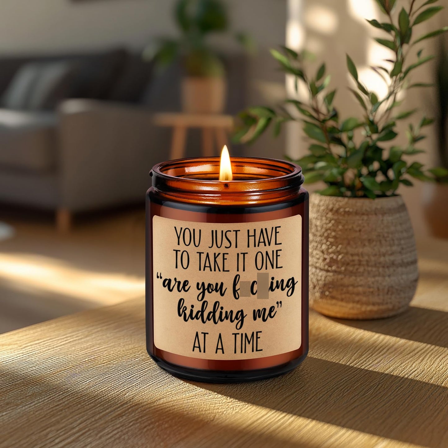 LEADO Candles, Boss Lady, Coworker Gifts for Women, Men - Cool Ideas, Funny Mothers Day Gifts for Coworkers, Best Friend, Mom, Employee - Sarcastic, Work, Birthday Ideas for Boss, Female, Male, Woman