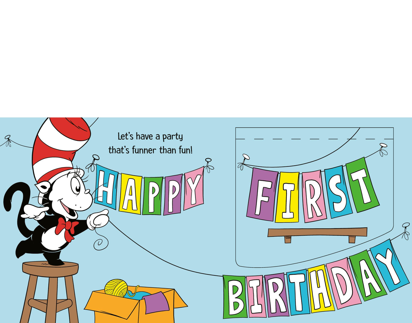 Happy First Birthday! With Dr. Seuss Babies: An Interactive Lift-the-Flap Board Book with a Mirror (Dr. Seuss Babies Board Books)