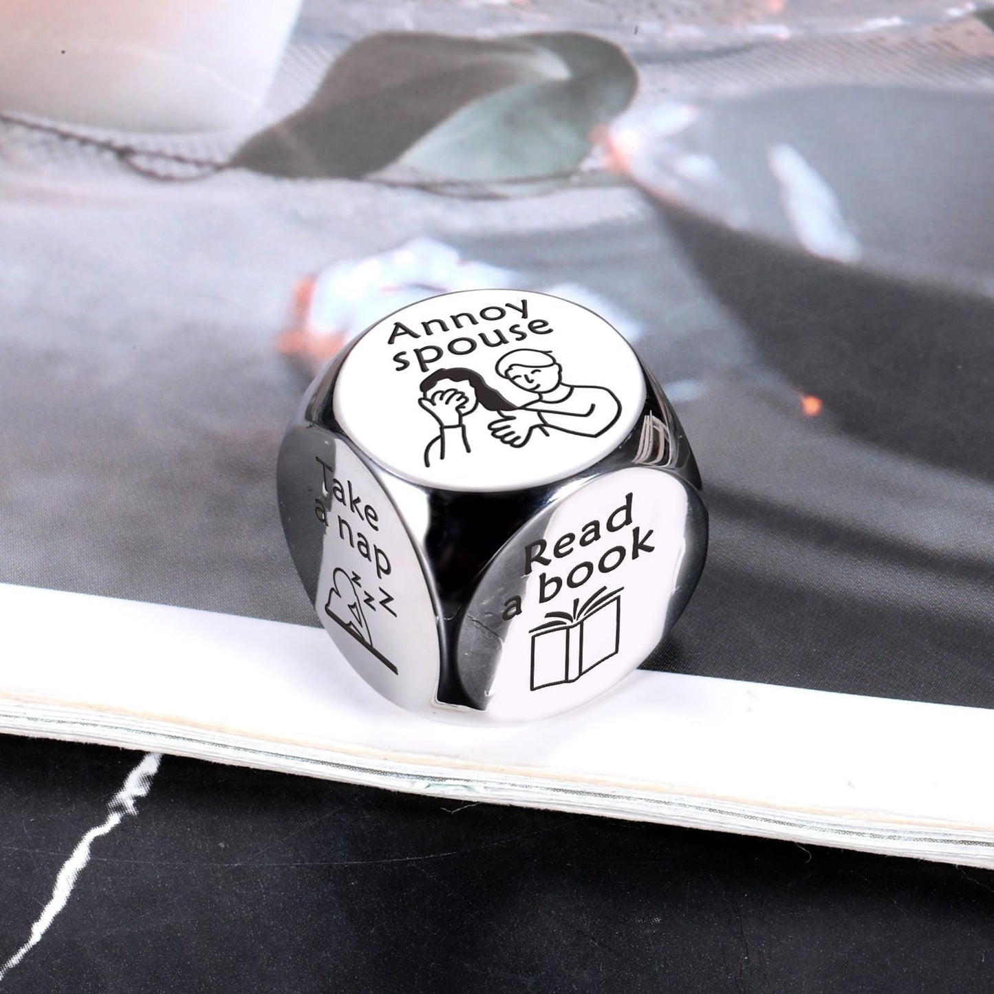 Retirement Gifts Dice for Men, 2026 Retired Gifts for Men, Retirement Gift for Boss Coworker, Funny Decider Dice Going Away Giftss for Coworker Leaving, Military Retired Dad Gift- Fathers Day