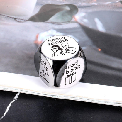 Retirement Gifts Dice for Men, 2026 Retired Gifts for Men, Retirement Gift for Boss Coworker, Funny Decider Dice Going Away Giftss for Coworker Leaving, Military Retired Dad Gift- Fathers Day