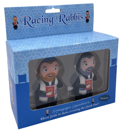 Diabolical Gifts DP1275 Racing Rabbis - Shavuot Gifts, Star of David, Jewish Gifts for Women, Joke Gifts for Men, Hanukkah Gifts, Funny Religious Gifts, Friday Night Dinner Gifts