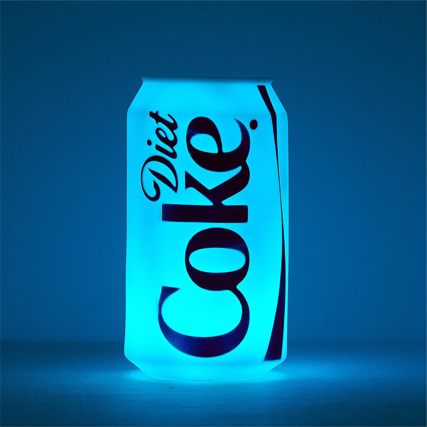 Diet Coke Squishy Night Light 5.7" LED Soft Mood Lamp for Decor, Kids Bedrooms, Collectors & Gift Giving
