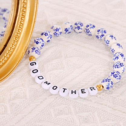 HUTIMY Godmother Bracelet Gifts for Women from Godchild Godson Goddaughter Godmom Godmother Bracelets