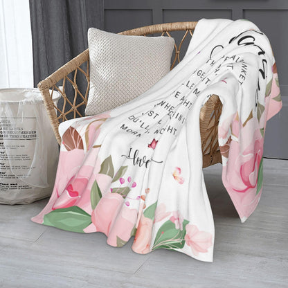 Mamaw Gifts, Gifts for Mamaw Blanket, Mamaw's Birthday Gift from Grandchildren Grandkids, Best Mamaw's Ever Gift for Grandma Retirement Throw Blanket 60x50 Inch