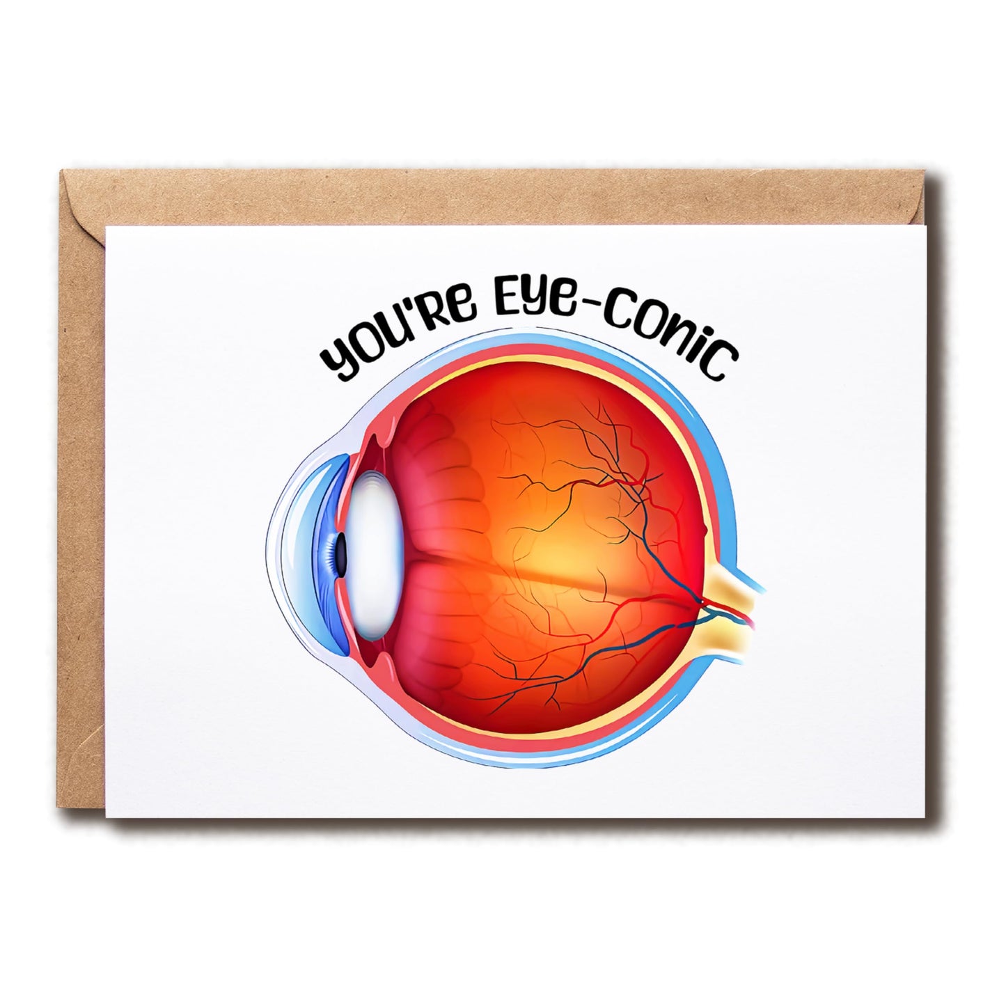 You're Eye-Conic Card - Ophthalmologist Doctor - Greeting - Eye Pun - Medical Card - Gift For Student Doctor