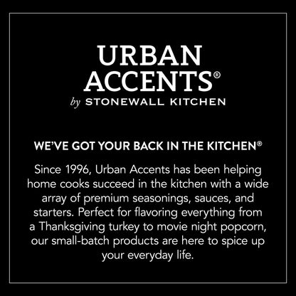 Urban Accents Movie Night Small-Batch Popcorn Gift Set – Includes 3 Gourmet non-GMO Popcorn Kernel Varieties & 5 Flavorful Seasonings – Perfect Snack Gift Box for Parties, Holidays, or Movie Lovers
