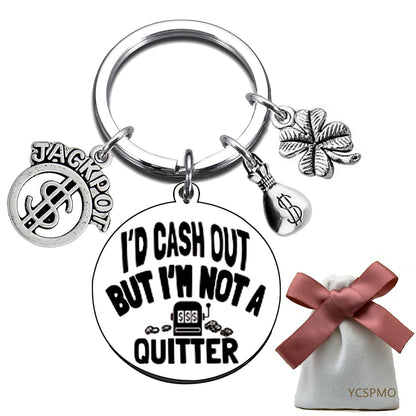 Slot Machine Gifts Gambling Keychain for Christmas Graduation Birthday Casino Themed Gifts for Women Men Gambling Lovers Casino Lover Gambler One-Arm Bandit Lucky Merch Slot Machine Themed Jewelry