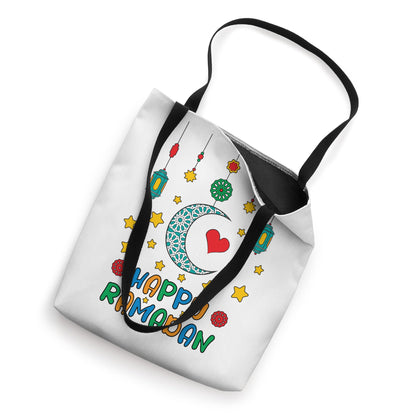 HAPPY RAMADAN for kids, Islamic Holiday After Ramadan Tote Bag