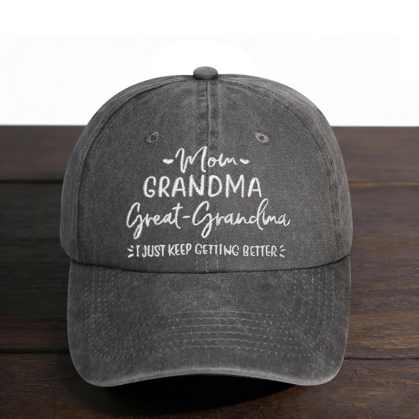 Great Grandma Gifts, Gifts for Great-Grandma Baby Announcement Christmas Mothers Day -Adjustable Baseball Cap