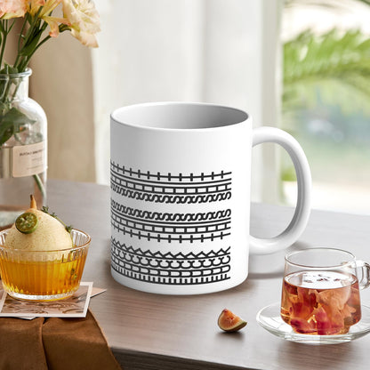 TEAWOO Funny Birthday Gift Hidden Message Ceramic Coffee Mug 11oz, White Elephant Gifts for Adults, Gag Gifts for Coworkers, Christmas Gift for Women Men Coffee Lovers