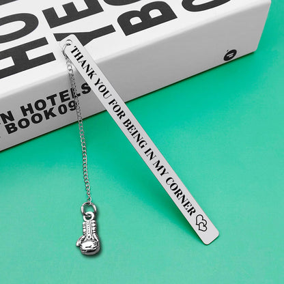 Boxing Gifts Fitness Bookmark Thank You Gift for Boxing Coach Leader Teacher Coworker Boxer Appreciation Present Bookmark Sports Lovers Future Boxer Thank You Present for Men Women