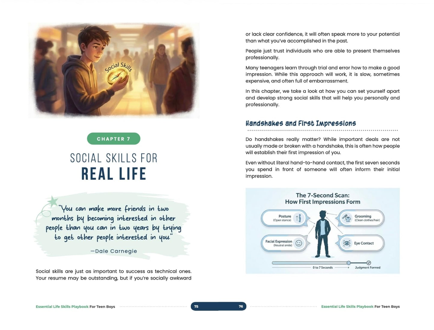 Essential Life Skills Playbook For Teen Boys: How To Build Unstoppable Confidence, Manage Money, And Prepare For The Road Ahead (The Teen Life Skills Series)