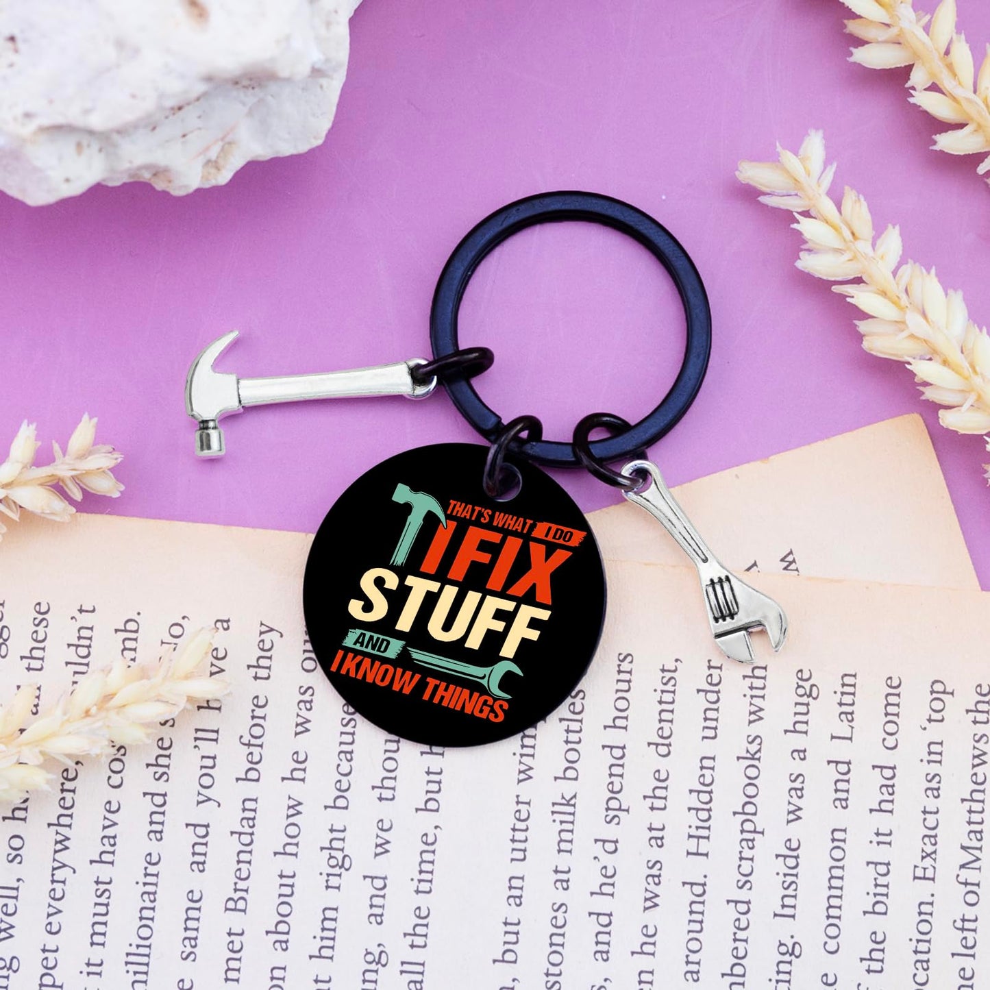 Gift For Men Dad Maintenance Man Mechanic Gift For Men Construction Worker Engineer Husband Grandpa Handyman Carpenter Keychain Mens Dad Gifts For Birthday Mens Valentine Father's Day Gift
